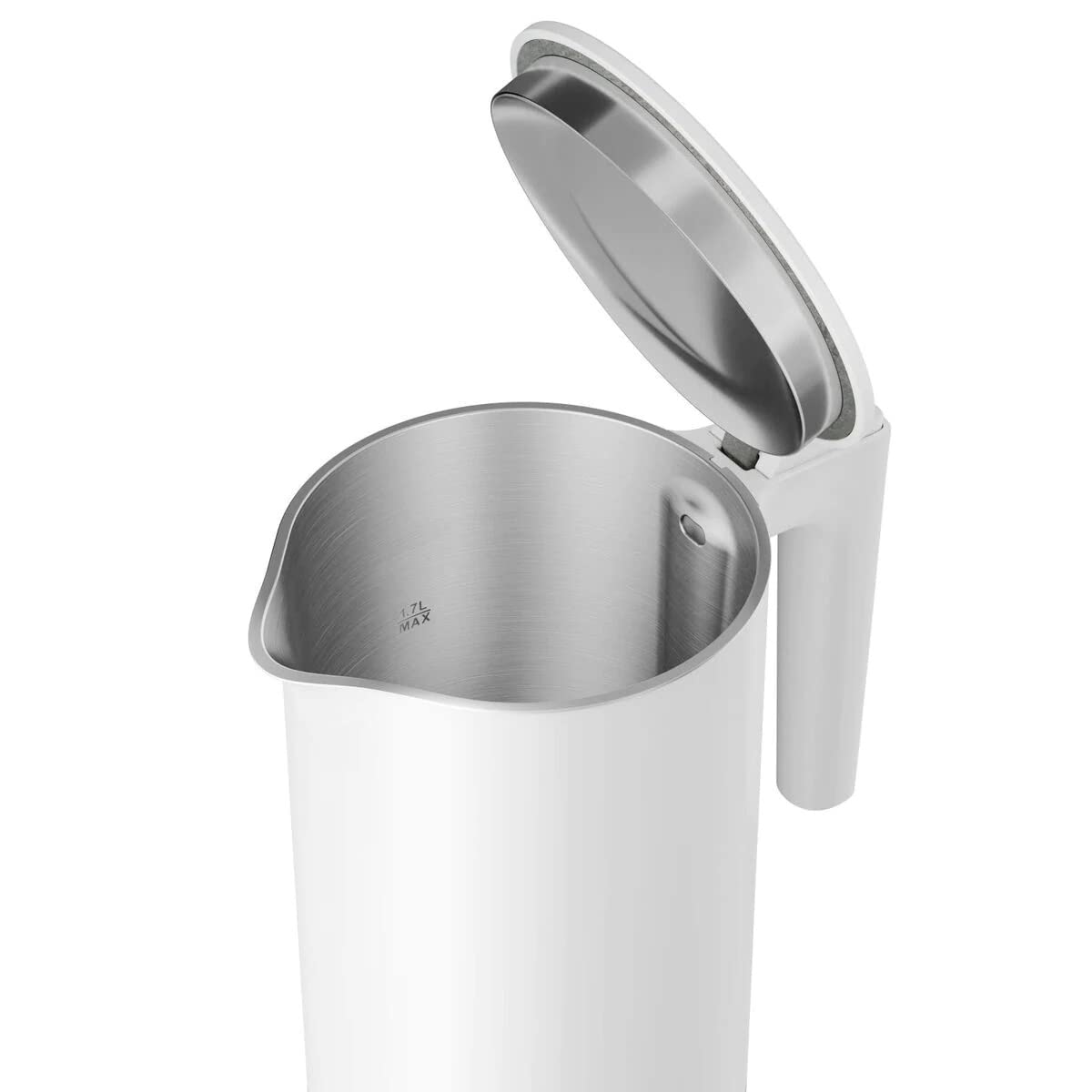 Mi Electric Kettle 2 Upgraded 1.7L high capacity up to 8 cups | 1800W White- Min 1 year warranty (without cartoon) مي غلاية كهربائية مطورة 2 سعة عالية 1.7 لتر تصل الى 8 اكواب | 1800 واط ابيض Mi Electric Kettle 2 Upgraded 1.7L high capacity up to 8 cups | 1800W White- Min 1 year warranty (without cartoon) مي غلاية كهربائية مطورة 2 سعة عالية 1.7 لتر تصل الى 8 اكواب | 1800 واط ابيض